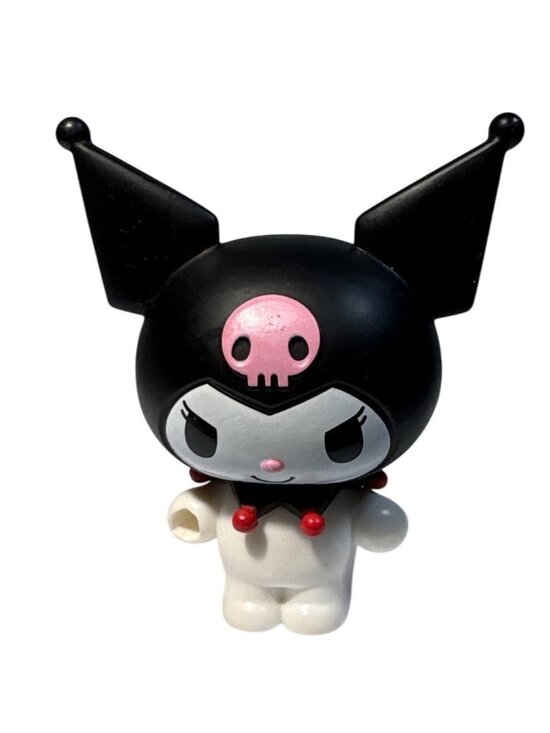 Sanrio Other - Sanrio Kuromi Mini Figurine 2.5" Black & White Vinyl Collectible Jazwares